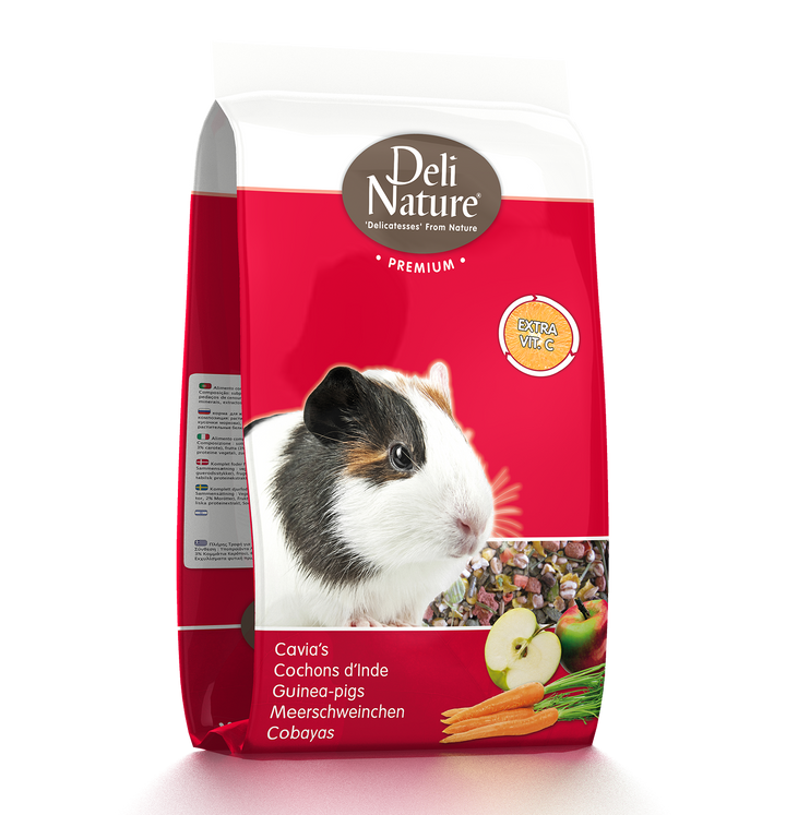 Premium Meerschweinchen Futter von Deli Nature