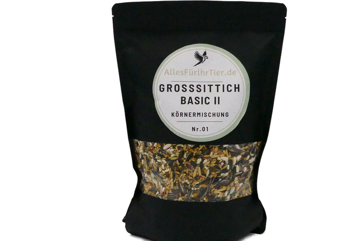 Grosssittich Basic II Körnermischung Nr. 1