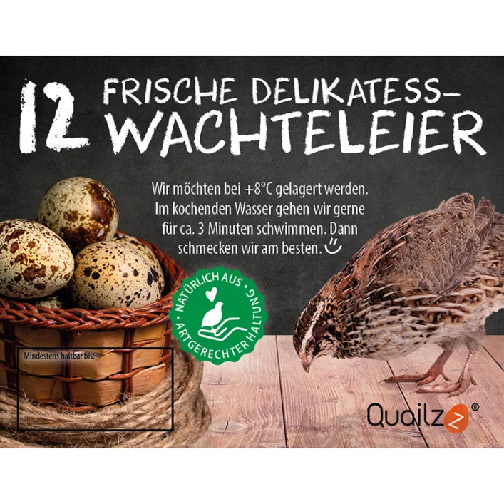 Etiketten für 12er Pappschachteln