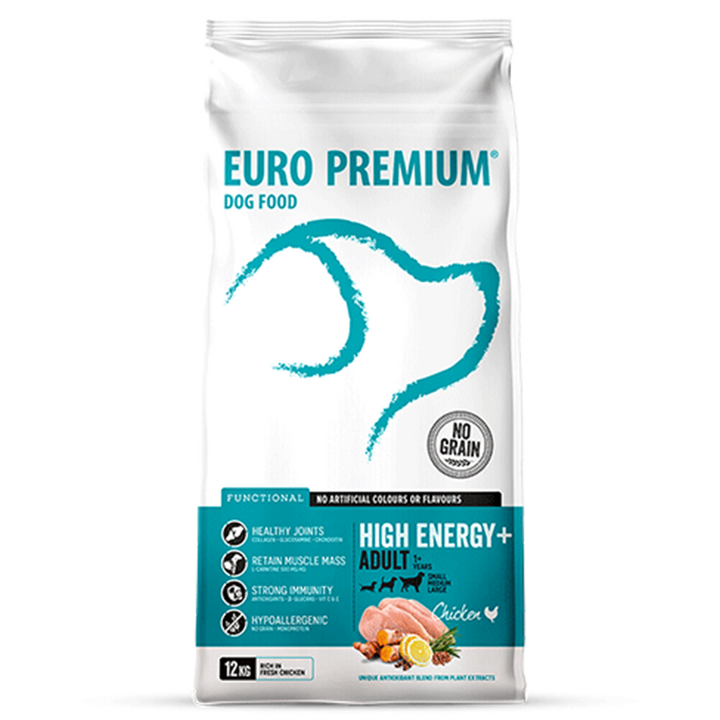 Euro Premium High Energy + Adult /Chicken