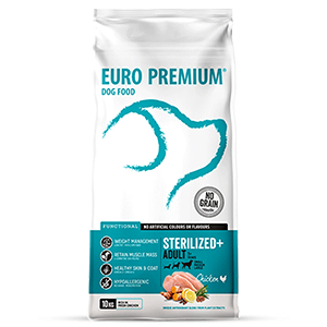 Euro Premium Sterilized+/ Adult 1+ /Chicken